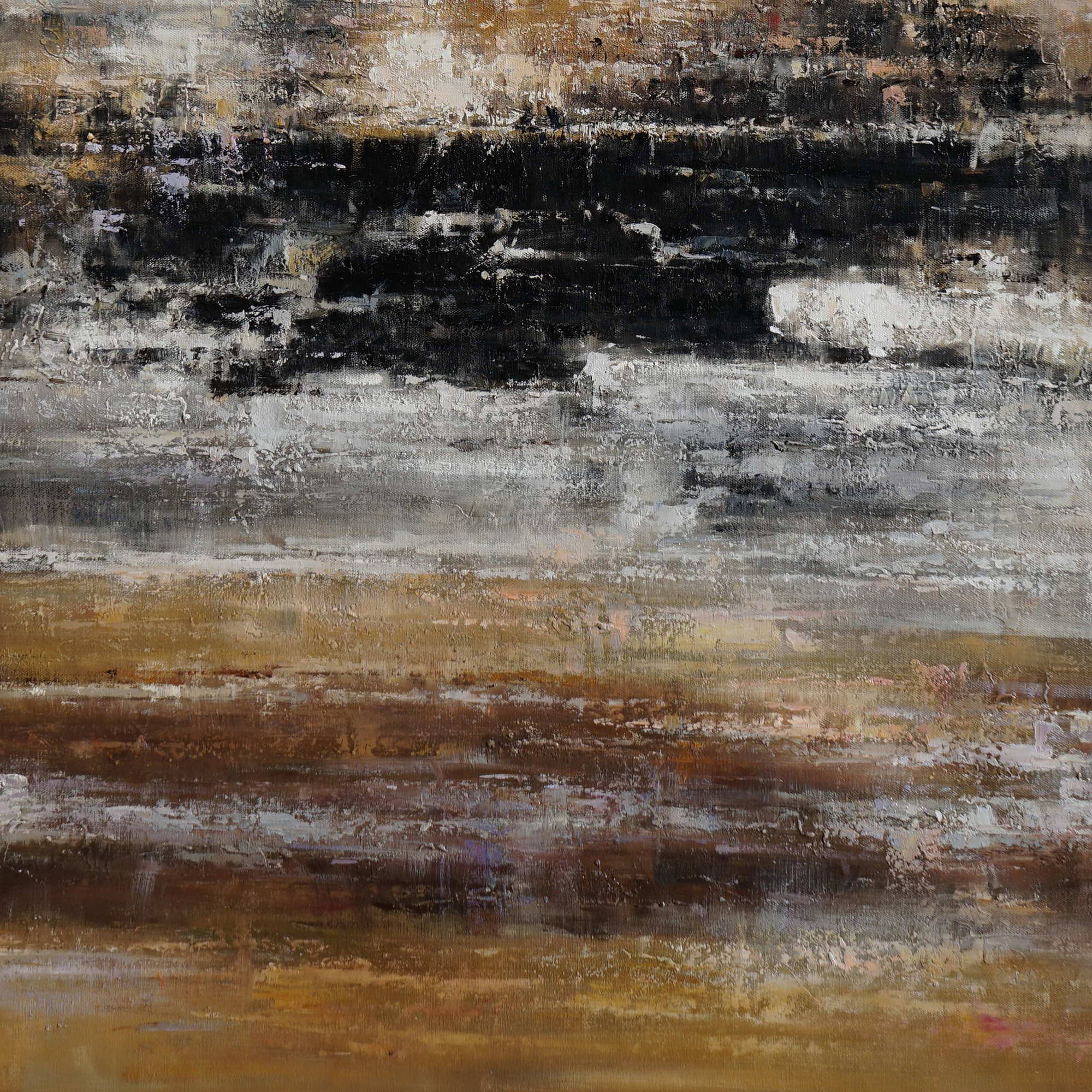 Hand painted Abstract Landscape 100x150cm