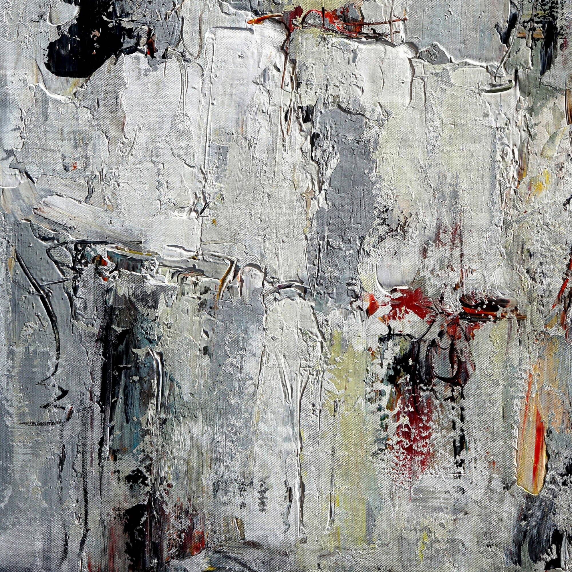 Hand painted Abstract Composition 80x120cm